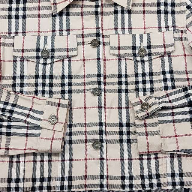 ✨大人気✨バーバリーロンドン　ジャケット　ノバチェック　ベージュ　シングル　L BURBERRY - 【大人気】バーバリーロンドン ジャケット ノバ