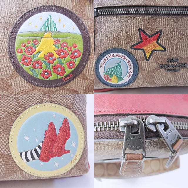 コーチ COACH F39480 ウィザード オブ オズ パッチワーク ミディアム 