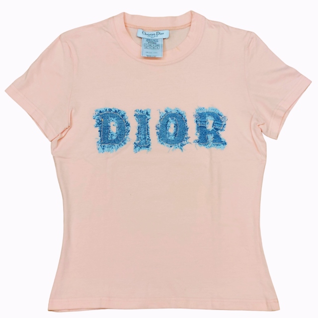 クリスチャンディオール Christian Dior ヴィンテージ デニムプリント  