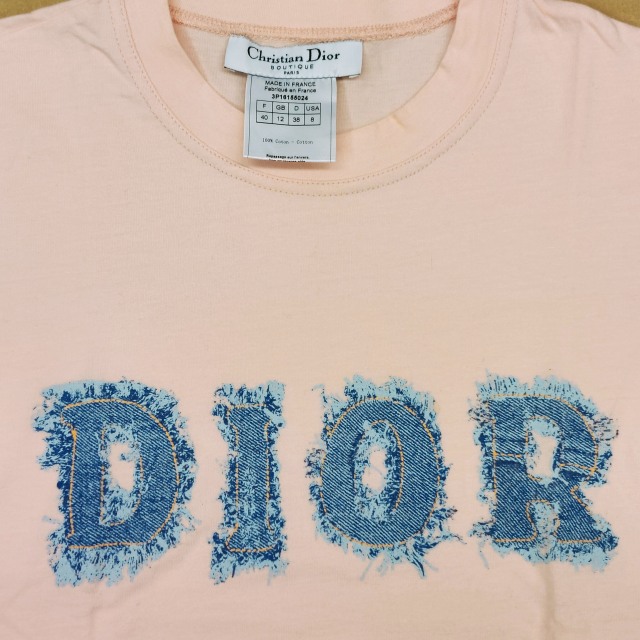 クリスチャンディオール Christian Dior ヴィンテージ デニムプリント  
