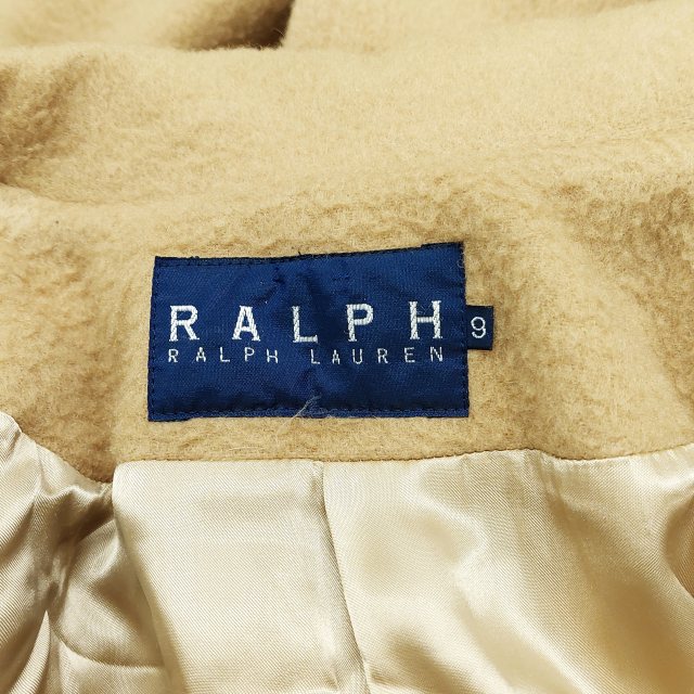 ラルフローレン RALPH LAUREN メルトン チェスターコート ロングコート 