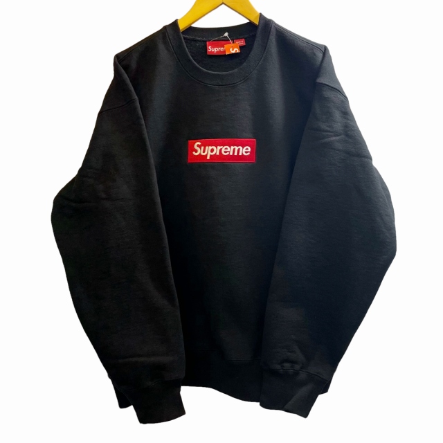Supreme Box Logo Crewneck ブラックM box logo crewneck sweatshirt