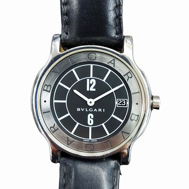 ブルガリ BVLGARI ST35S SOLOTEMPO ソロテンポ 腕時計 クォーツ デイト 