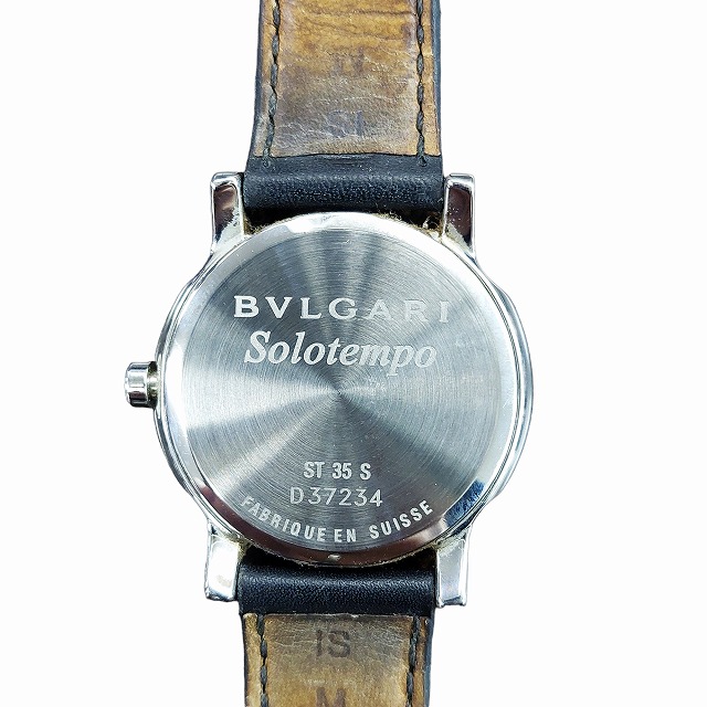 ブルガリ BVLGARI ST35S SOLOTEMPO ソロテンポ 腕時計 クォーツ デイト 