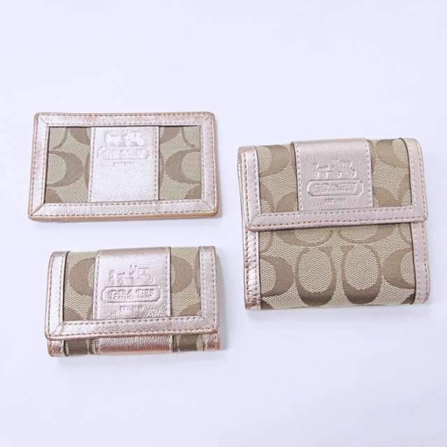 コーチ COACH 3点セット パスケース キーケース 2つ折り財布 