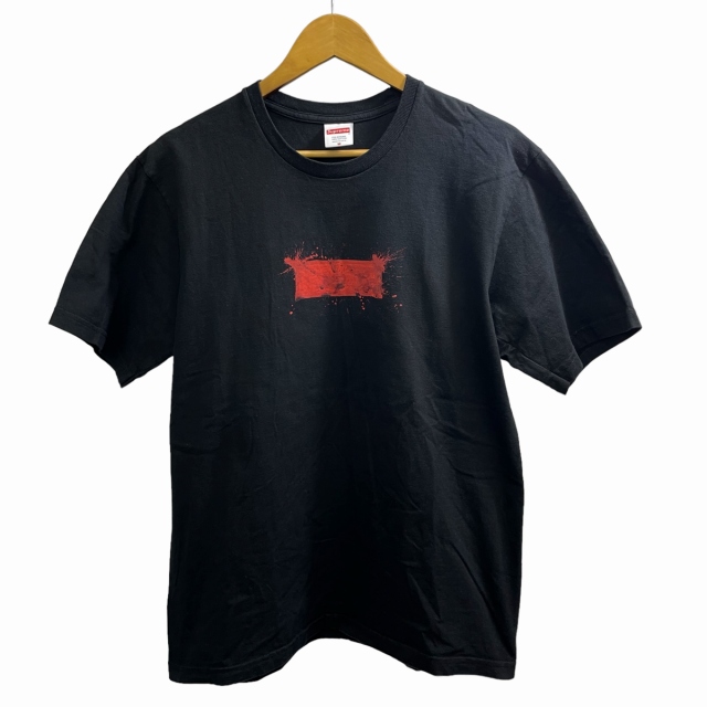 supreme box logo Tシャツ 黒 M
