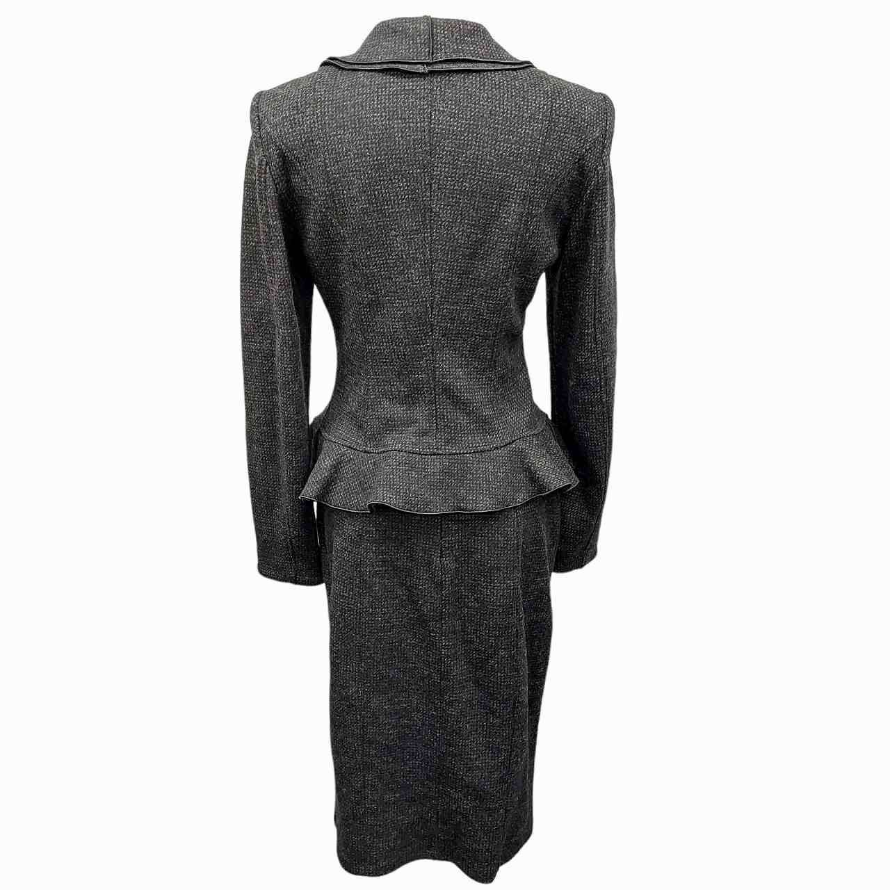 アルマーニ コレツィオーニ ARMANI COLLEZIONI フリル ウール  