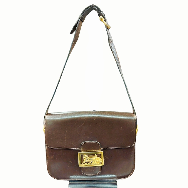 CELINE セリーヌ ヴィンテージ 馬車金具 ショルダーバッグ ゴールド 茶 楽天市場】CELINE セリーヌ ヴィンテージ 馬車金具 カバン
