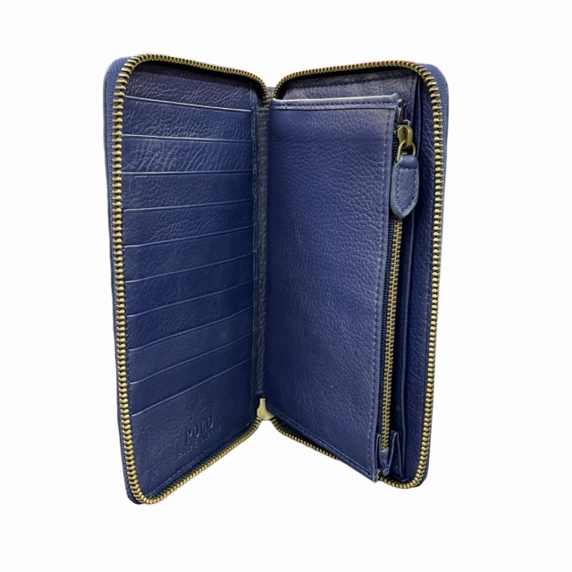 未使用品 ポロ ラルフローレン POLO RALPH LAUREN 長財布 ラウンド  