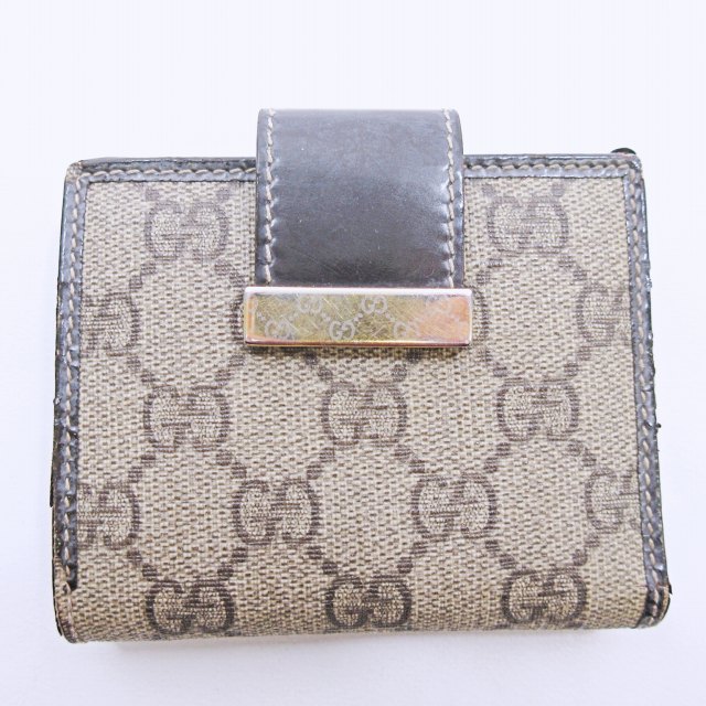 グッチ GUCCI 212091 二つ折り財布 コンパクトウォレット PVC GG グッチ GUCCI 212091 二つ折り財布 コンパクトウォレット PVC GG
