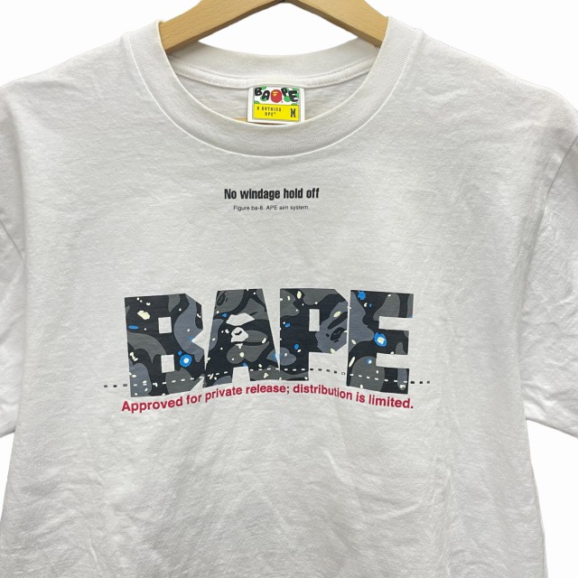 A BATHING APE 関税込ロゴTシャツ（カモ柄バックプリント） 楽天市場】a bathing ape tシャツ（柄カモフラージュ・迷彩）（T