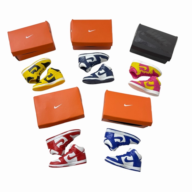 未使用品 ナイキ NIKE x バンダイ BANDAI DUNK HIGH miniature  