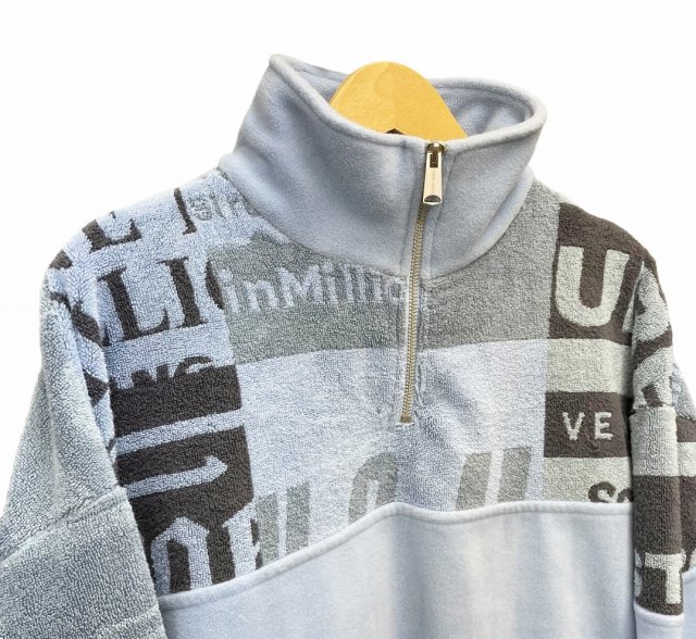MARTIN ROSE マーティンローズ　ハーフジップトラックジャケット M Martine Rose＞ SHRUNKEN TRACK JACKET/トラックジャケット