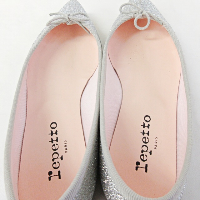 レペット　シルバーラメ　ポインテッドトゥ　サイズ36 レペット シルバーラメ ポインテッドトゥ サイズ36 レペット シルバー