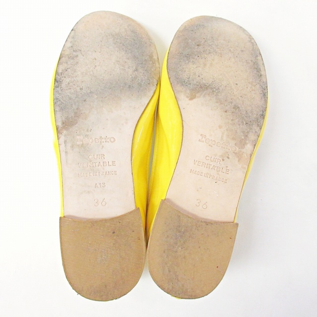 repetto レペット　バレエシューズ　イエロー repetto（イエロー/黄色系）のフリマアイテム一覧