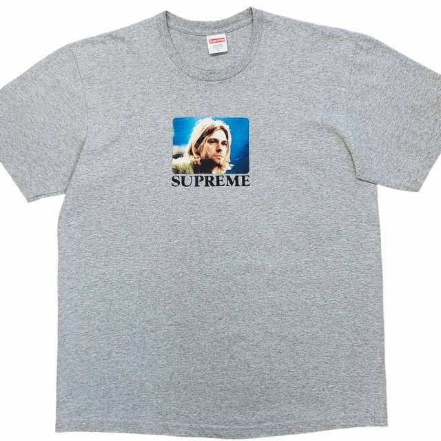 シュプリーム SUPREME 美品 23SS Kurt Cobain Tee Heather Grey カート 