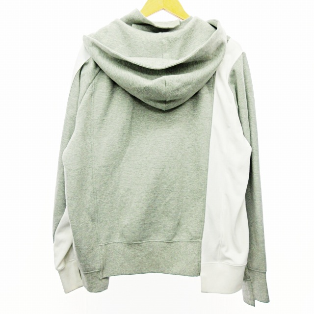 ナイキ NIKE x サカイ SACAI 19AW DOUBLE ZIP HOODIE パーカー 