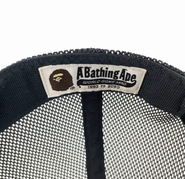 アベイシングエイプ A BATHING APE bapesta trucker cap ベイプ