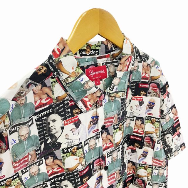 未使用品 シュプリーム SUPREME 23SS Magazine S/S Shirt 