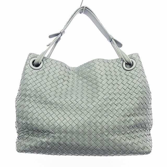 ボッテガヴェネタ BOTTEGA VENETA イントレチャート レザー トート 