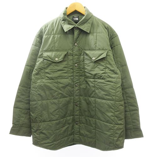 ザノースフェイス THE NORTH FACE 美品 中綿 シャツジャケット NY17103 