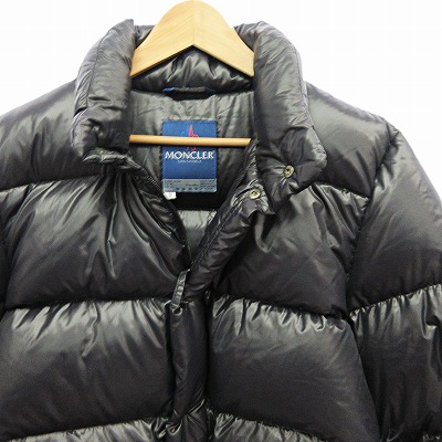 モンクレール MONCLER 青タグ ダウンジャケット ダウンコート 黒 3
