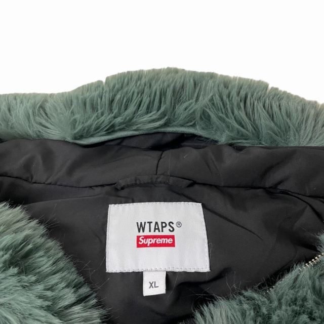 シュプリーム SUPREME x ダブルタップス WTAPS 21AW Faux Fur Hooded 