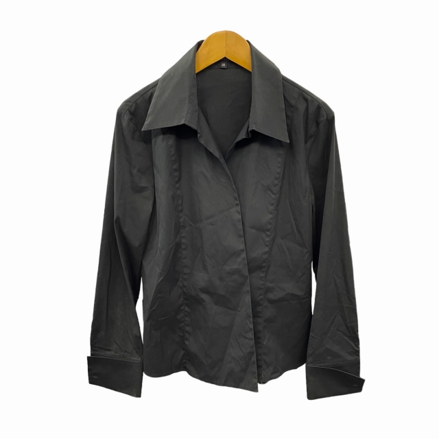 グッチ GUCCI ダブル シャツ 203-1545-4906 長袖 黒 ブラック 40 