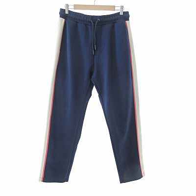 ザラ ZARA セットアップ ジャージ 上下 ジップアップ ライン ネイビー 