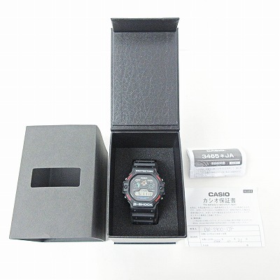 【新品未使用】G-SHOCK DW-5900-1JF（復刻版）箱／取扱説明書付き Amazon.co.jp: [カシオ] 腕時計 ジーショック 【国内正規品】 DW