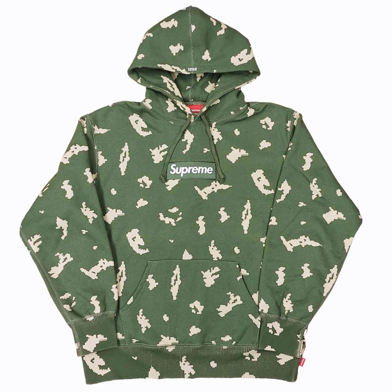シュプリーム SUPREME 21AW Box Logo Hooded Sweatshirt Olive Russian 