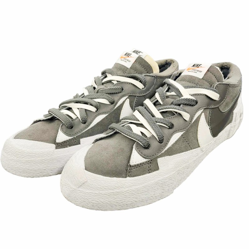 ナイキ NIKE × SACAI BLAZER LOW IRON GREY DD1877-002 コラボ 