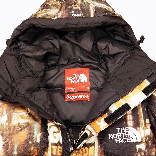シュプリーム SUPREME ×THE NORTH FACE 800-Fill Half Zip Hooded 