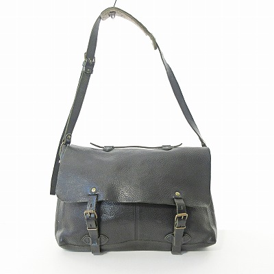 bleu de chauffe ブルードゥシャフ レザー ショルダーバッグ
