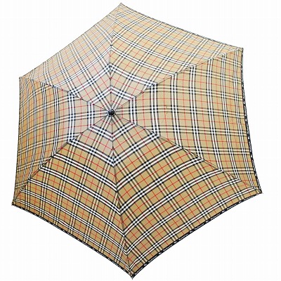 Burberry's バーバリーズ ノバチェック 雨具 ベージュ 傘 ロング