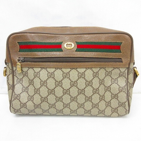 ジャンク）女性用バッグ 皮製？ （グッチ GUCCI ジャンク品  