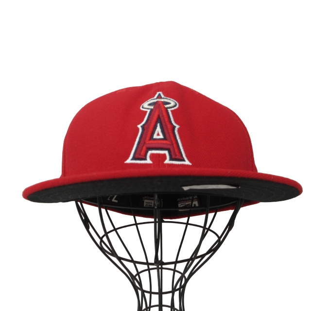 ニューエラ NEW ERA 美品 エンゼルス 帽子 ベースボールキャップ MLB 7 