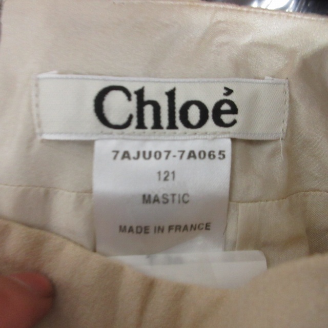 クロエ CHLOE 7AJU07-7A065 ウール スカート ひざ丈 36 約S