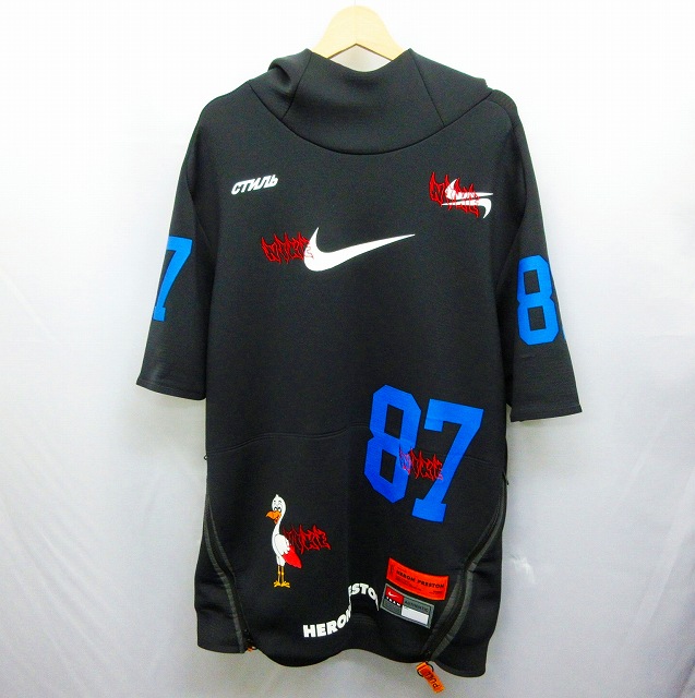 ナイキ NIKE × ヘロンプレストン Heron Preston SS Pullover Hoodie 