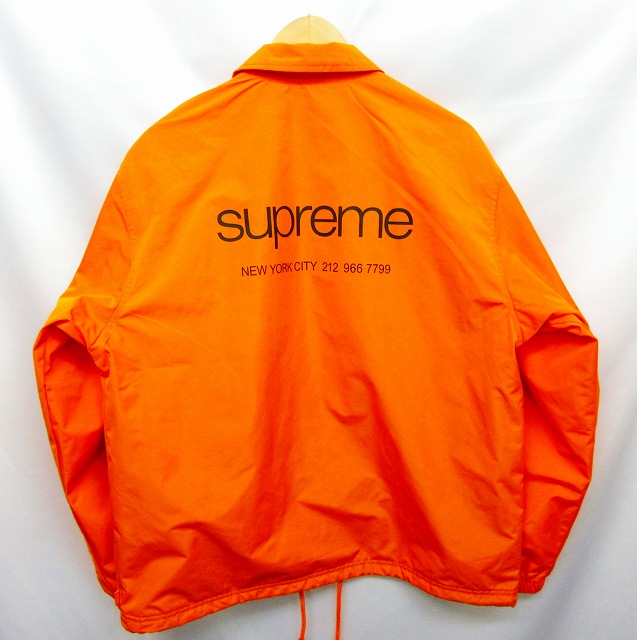 シュプリーム SUPREME 美品 23AW NYC Coaches Jacket コーチジャケット 