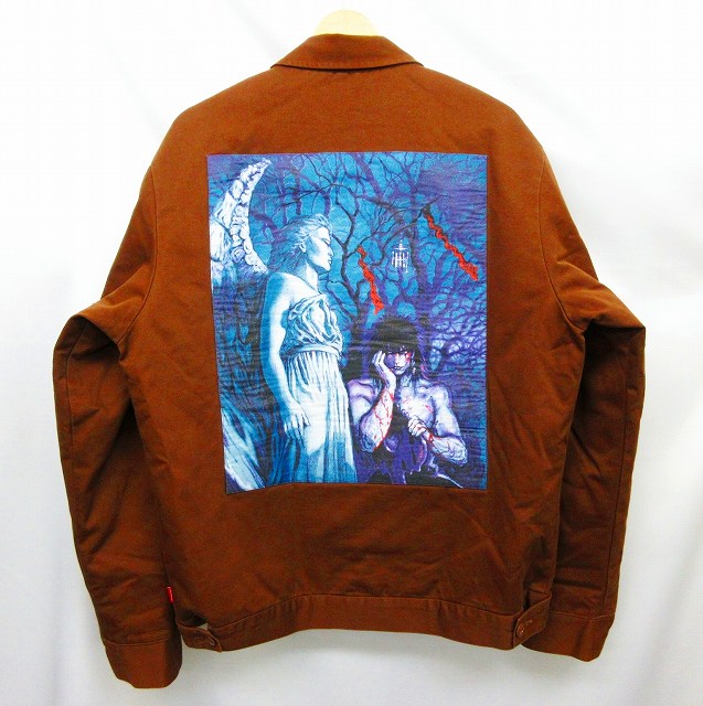 シュプリーム SUPREME 21AW × The Crow ワーク ジャケット