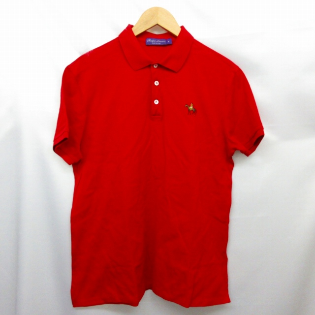Ralph Lauren PURPLE LABEL 赤 ポロシャツ poloシャツ