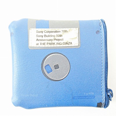 THE PARK・ING GINZA SONY FLOPPYDISK POUCH コラボ フロッピー 