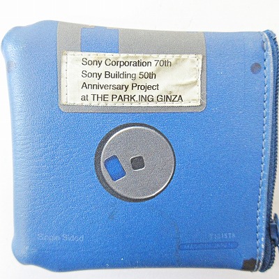 THE PARK・ING GINZA SONY FLOPPYDISK POUCH コラボ フロッピー 