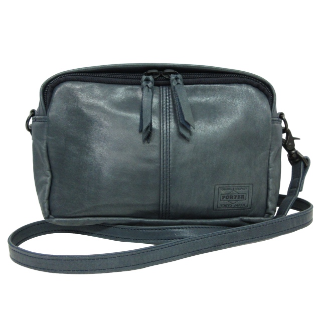 ポーター PORTER 2WAY FRANK フランク レザー ショルダーバッグ クロス 