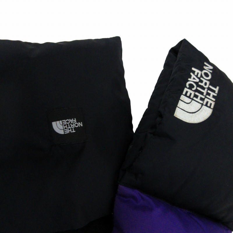 ザノースフェイス THE NORTH FACE ダウン マフラー ストール ロゴ 刺繍