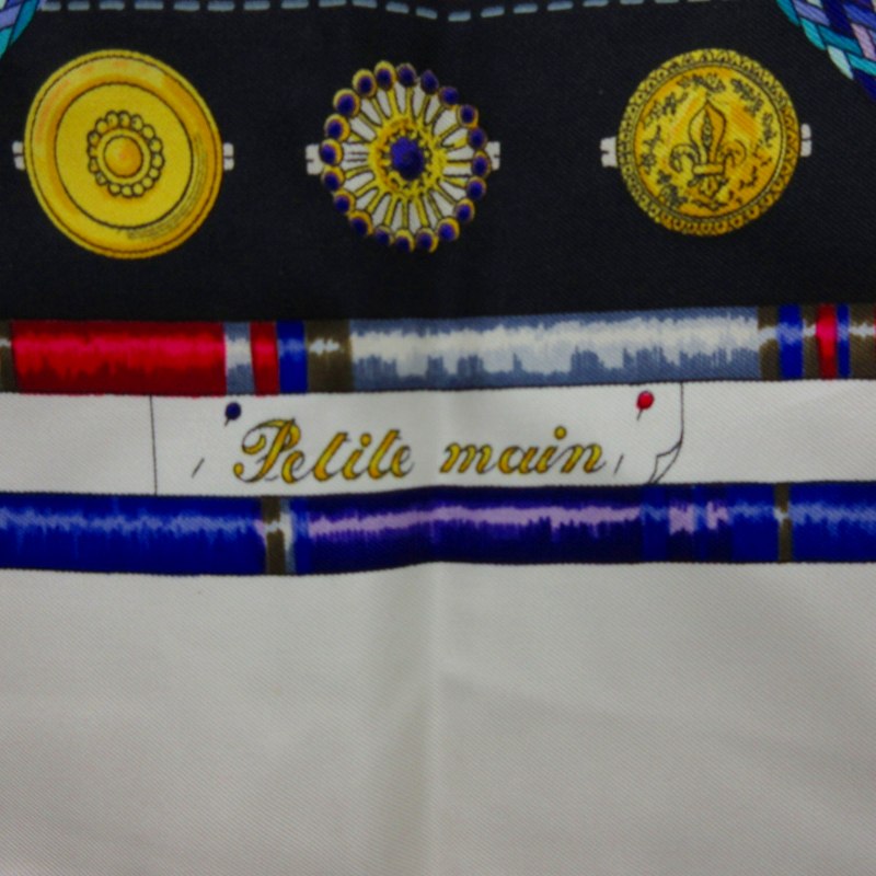 エルメス HERMES カレ90 Pelile main お針子さん スカーフ