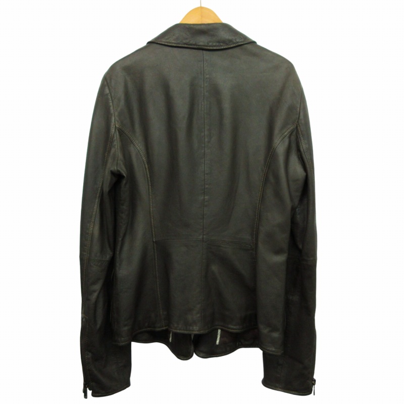 美品 エンポリオアルマーニ ラムレザー ライダースジャケット シングル 近年 楽天市場】エンポリオアルマーニ EMPORIO ARMANI メンズ