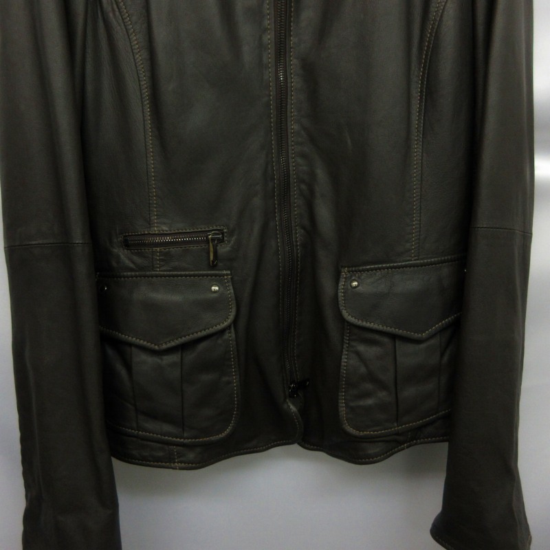 エンポリオアルマーニ EMPORIO ARMANI ラムレザー ライダース