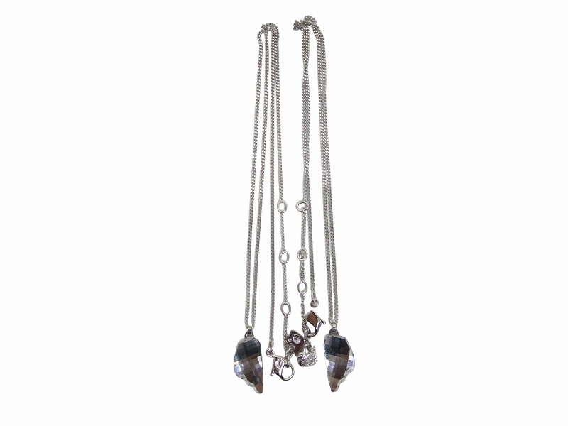 SWAROVSKI/スワロフスキー/ネックレス/フェザー/羽 SWAROVSKI/スワロフスキー/ネックレス/フェザー/羽 - メルカリ